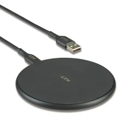 NXT Technologies™ Qi Wireless Charger with USB-C Cable, Black (NX60454)