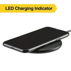 NXT Technologies™ Qi Wireless Charger with USB-C Cable, Black (NX60454)