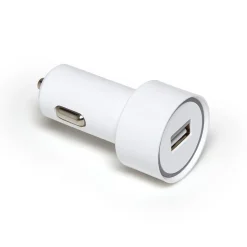 NXT Technologies™ Universal 1 USB Port Car Charger, White (NX54339)