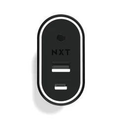NXT Technologies™ Universal 2-Port USB-C and USB-A Phone Charger, Black (NX54344)