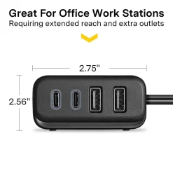 NXT Technologies™ USB Charger, Black (NX61429)