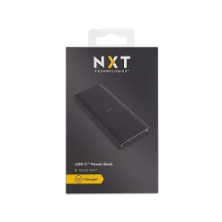 NXT Technologies™ USB Power Bank for Most Smartphones, 10000mAh, Black (NX60456)