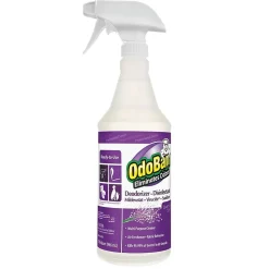 OdoBan Odor Eliminator, Lavender Scent, 32oz Spray, 12/Carton (ODO910162QC12)