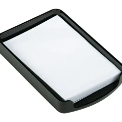 Officemate 2200 Series Memo Holder, Black, 1 1/16"H x 4 3/4"W x 7 3/4"L