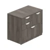 Offices To Go 29.5" Laminate Mixed Storage Unit with Lock with 4 shelves, Artisan Gray (TDSL3622MSF-AGL)