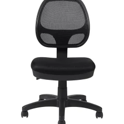 Offices to Go Armless Mesh Task Chair, Black (OTG11642B)
