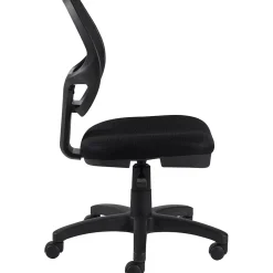 Offices to Go Armless Mesh Task Chair, Black (OTG11642B)