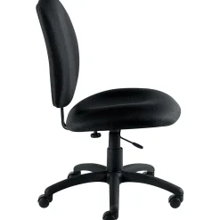 Offices To Go Fabric Armless Task Chair, Black (OTG11650-QL10)