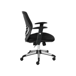 Offices To Go Fabric Manager Chair, Mesh Black (OTG11686B)