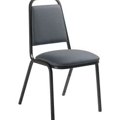 Offices To Go Fabric Upholstery Stacking Chair, Gray, 2/Pk (OTG11934QL11)