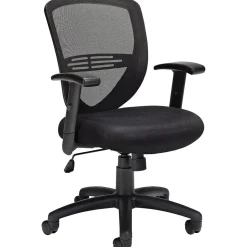 Offices To Go Managers Mesh Back Chair, Black (OTG11320B)