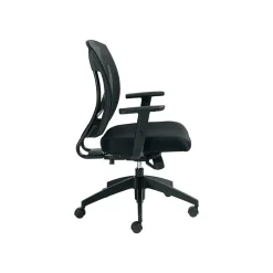 Offices To Go Mesh Fabric Task Chair, Black (OTG2801)