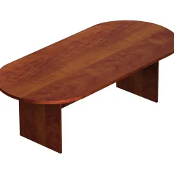 Offices to Go Superior 95" Racetrack Conference Table, American Dark Cherry (TDSL9544RSADC)