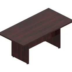 Offices To Go Superior Laminate 71" Conference Table Desk, American Mahogany (SL7142RECS-AML)