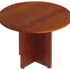 Offices To Go Superior Round Conference Table, American Dark Cherry (TDSL42RADC)