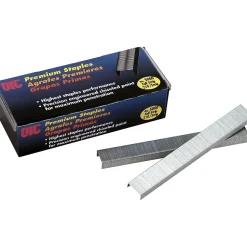 OIC® Premium Standard Staples, 1/4", 5,000/Box