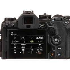 Olympus OM SYSTEM OM-1 20.4 Megapixel Mirrorless Camera Body Only, Black (V210010BU000)