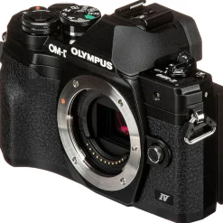 Olympus OM-D E-M10 Mark IV 20.3 Megapixel Mirrorless Camera Body Only, Black (V207130BU000)