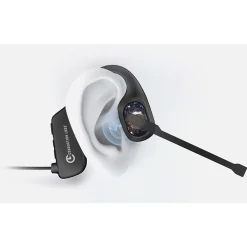 OPN Sound Chat+ Wireless Noise Canceling On-Ear, Bluetooth, Black (OPNCHAT)