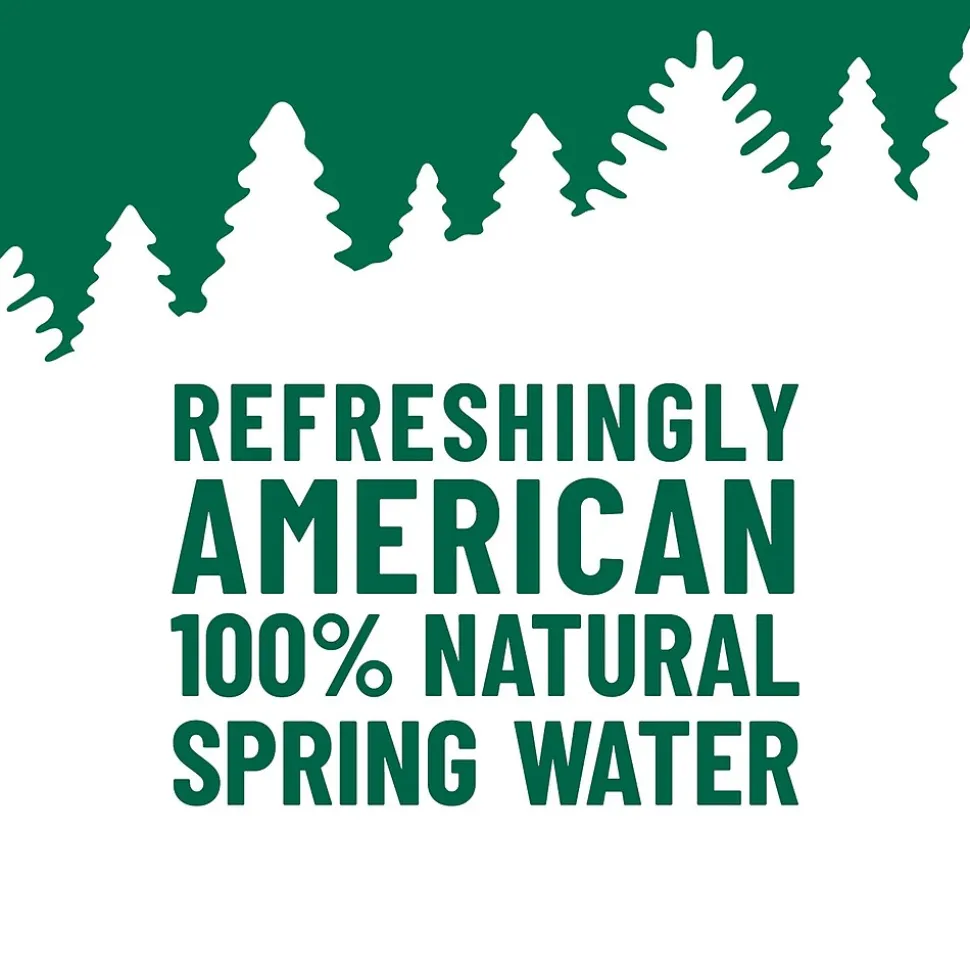 ORIGIN, 100% Natural Spring Water, 900 mL, Recycled Plastic Bottle (12 Count)