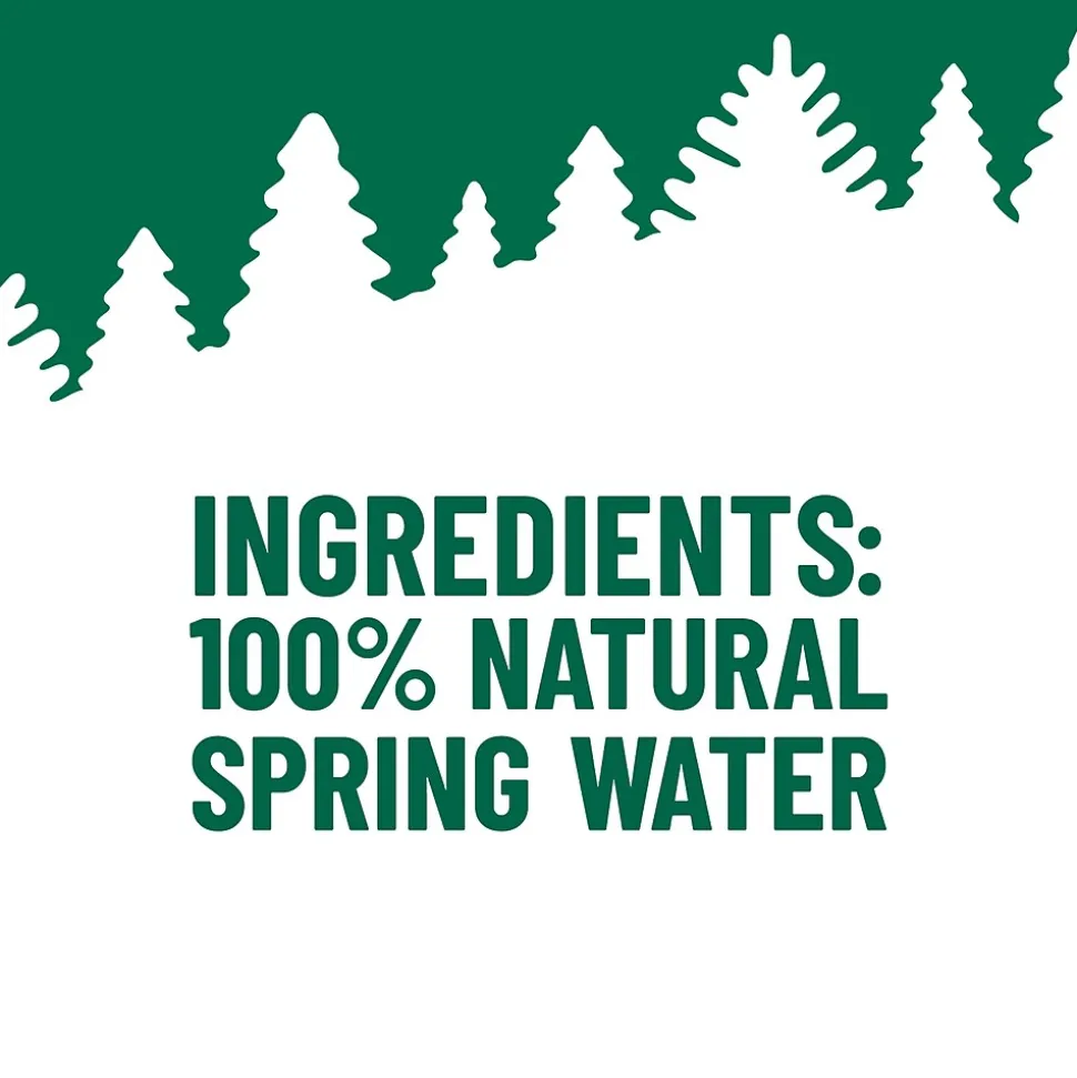 ORIGIN, 100% Natural Spring Water, 900 mL, Recycled Plastic Bottle (12 Count)