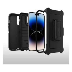 OtterBox Defender Series Pro Black Rugged Case for iPhone 14 Pro Max (77-88714)