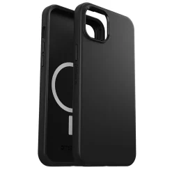 OtterBox Symmetry MagSafe Phone Case for iPhone 15 Plus and iPhone 14 Plus, Black (77-92863)