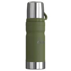 Outdoors Professional Stainless Steel Vacuum Insulated Termo Go Water Bottle, 25.3 oz., Green (OUTD9331)