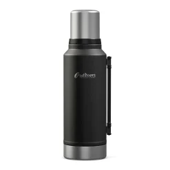 Outdoors Professional Stainless Steel Vacuum Insulated Termo Classic Water Bottle, 33 oz., Black (OUTD9355)