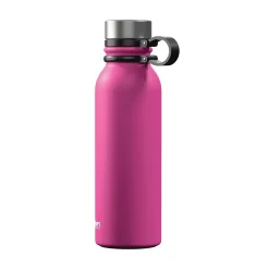 Outdoors Professional Stainless Steel Double-Walled Vacuum-Insulated Travel Bottle, 20 oz., Pink (OUTD9270)
