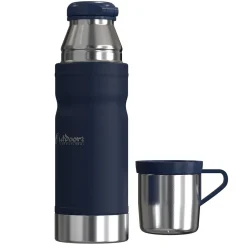 Outdoors Professional Stainless Steel Vacuum Insulated Termo Go Water Bottle, 25.3 oz., Blue (OUTD9348)