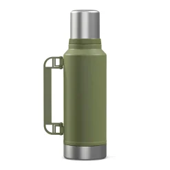 Outdoors Professional Stainless Steel Vacuum Insulated Termo Classic Water Bottle, 33 oz., Green (OUTD9362)