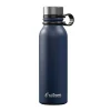 Outdoors Professional Stainless Steel Double-Walled Vacuum-Insulated Travel Bottle, 20 oz., Navy Blue (OUTD9263)