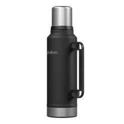 Outdoors Professional Stainless-Steel Vacuum Insulated Termo Classic Bottle with Carry Handle, 47 oz., Black (OUTD9393)
