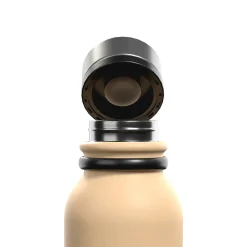 Outdoors Professional Stainless Steel Double-Walled Vacuum-Insulated Travel Bottle, 20 oz., Retro (OUTD9287)