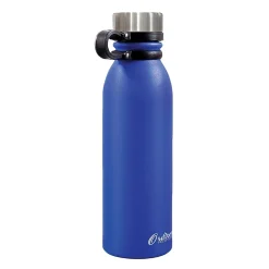 Outdoors Professional Stainless Steel Double Wall Insulated Travel Bottle, 20 oz., Blue (OUTD1312)