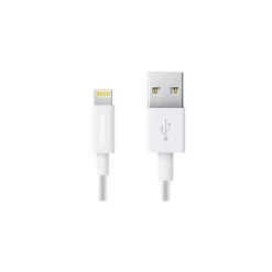 Overtime Lightning USB Cable for iPhone/iPad/iPod Touch, White (DCMFI01-8PINWH)
