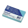 Oxford 3" x 5" Index Cards, Lined Blue, 100/Pack (OXF 7321 BLU)