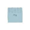 Oxford A-Z 5" x 8" Index Card Files, Blue, 25/Set (OXF P5825)
