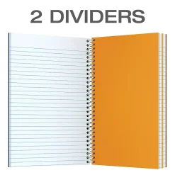 Oxford Earthwise 3-Subject Notebooks, 6" x 9.5", College Ruled, 150 Sheets (25-447R)