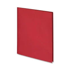 Oxford® Extra-Large Twin Pocket Portfolio, Red