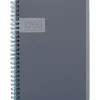 Oxford Idea Collective 1-Subject Professional Notebooks, 4.875" x 8", College Ruled, 80 Sheets, Gray/Silver (57010IC)