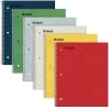 Oxford 1-Subject Notebooks, 9" x 11", College Ruled, 100 Sheets, Assorted Colors, 6/Pack (25-009R)