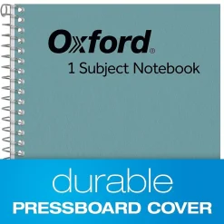 Oxford 1-Subject Notebooks, 5" x 7.75", College Ruled, 80 Sheets, Blue (65119)