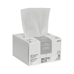 Pacific Blue Basic AccuWipe Fiber/Bagasse Cleaning Wipers, 7.9