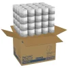 Pacific Blue Basic Recycled Toilet Paper, 1-Ply, White, 1210 Sheets/Roll, 80 Rolls/Carton (1458001/14500)