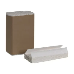 Pacific Blue Basic Recycled C-Fold Paper Towels, 1-ply, 240 Sheets/Pack, 10 Packs/Carton (25190)