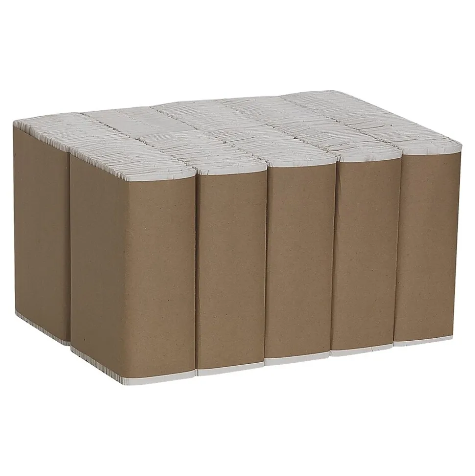 Pacific Blue Basic Recycled C-Fold Paper Towels, 1-ply, 240 Sheets/Pack, 10 Packs/Carton (25190)