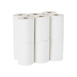 Pacific Blue Basic Recycled Hardwound Paper Towels, 1-ply, 350 ft./Roll, 12 Rolls/Carton (28706)