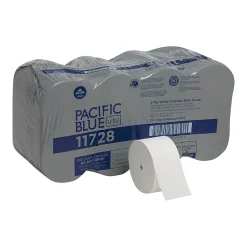 Pacific Blue Recycled Ultra Coreless Toilet Paper, 2-Ply, White, 1700 Sheets/Roll, 24 Rolls/Carton (11728)